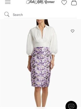 Badgley Mischka Floral dress